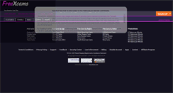 Desktop Screenshot of freexcams.com